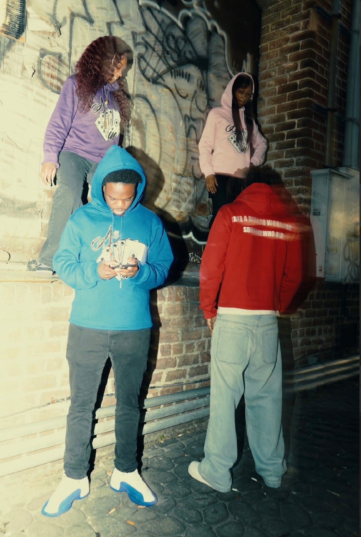 Blue Hoodie