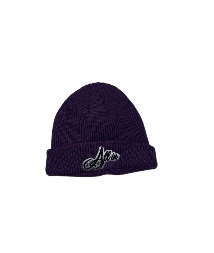 Purple Beanie