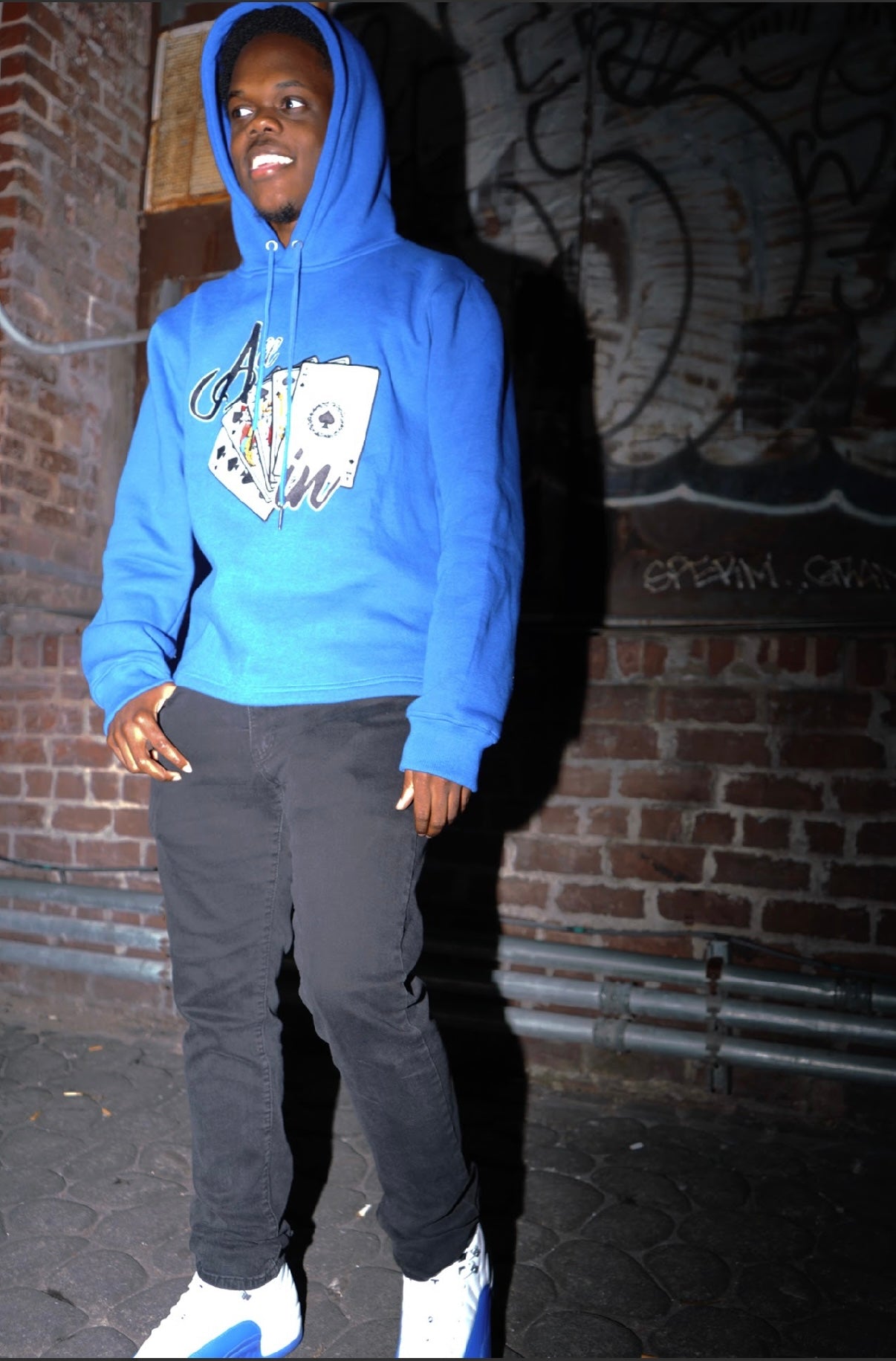 Blue Hoodie