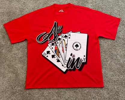Red Oversized T-Shirt