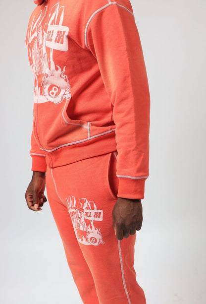 Red Jogging Suit