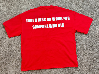 Red Oversized T-Shirt